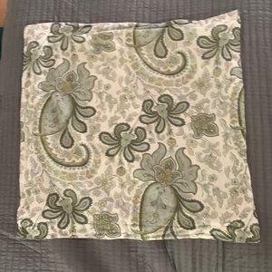 Pottery Barn Charlie Euro Sham and 2 King Shams